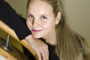 24.11.2007 on kuvattu FIMICIn arkistoon säveltäjä Maria Kallionpäätä  Sibelius-Akatemiassa.
